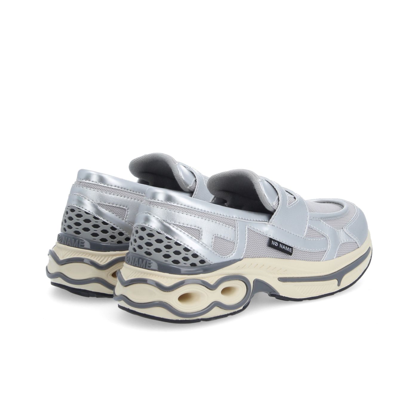 WILLO MOC W - MESH/METAL - GRIS/ARGENT
